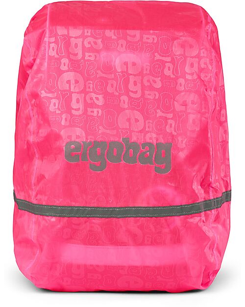 ergobag Coprizaino Impermeabile - Rosa - Realizzato con Bottiglie Riciclate! Zaini Scuola