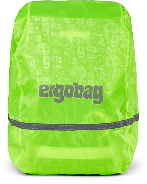 ergobag Coprizaino Impermeabile - Verde - Realizzato con Bottiglie Riciclate! Zaini Scuola