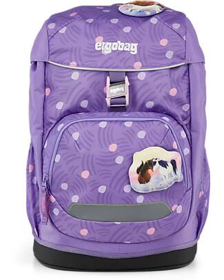 ergobag Ergonomic Backpack Flex - PonyBeardise - Suitable for Elementary School Backpack
