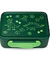 ergobag Portamerenda Dinosauro - Verde - 17x7x14 cm Porta Merenda