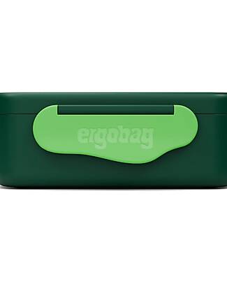 ergobag Portamerenda Dinosauro - Verde - 17x7x14 cm Porta Merenda