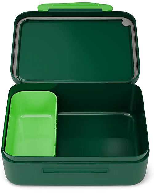 ergobag Portamerenda Dinosauro - Verde - 17x7x14 cm Porta Merenda