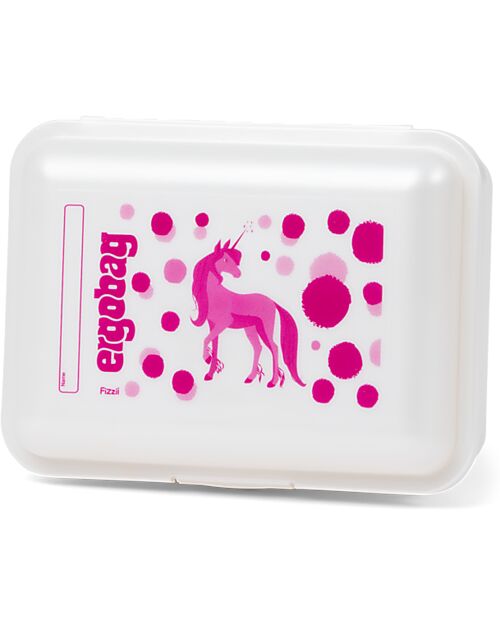 ergobag Portamerenda Dotty - Bianco Perla - 13x18 cm Porta Merenda