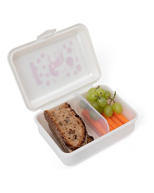 ergobag Portamerenda Dotty - Bianco Perla - 13x18 cm Porta Merenda