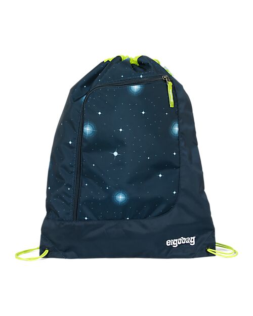 ergobag Sacca Sportiva Prime - Basic - AtmosBear - Realizzata con Bottiglie Riciclate! Sacche e Borse Sportive