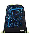 ergobag Sacca Sportiva Prime - Basic - Bearassic Garden - Blu - Realizzata con Bottiglie Riciclate! Sacche e Borse Sportive