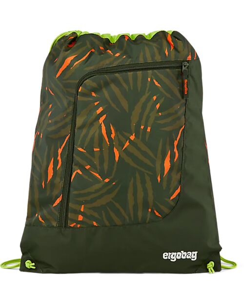 ergobag Sacca Sportiva Prime - Basic - ExBeardition - Realizzata con Bottiglie Riciclate! Zaini Scuola