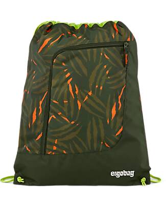 ergobag Sacca Sportiva Prime - Basic - ExBeardition - Realizzata con Bottiglie Riciclate! Zaini Scuola