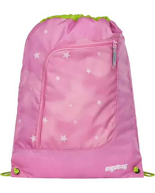 ergobag Sacca Sportiva Prime - Basic - Magic CloudBear - Realizzata con Bottiglie Riciclate! Sacche e Borse Sportive