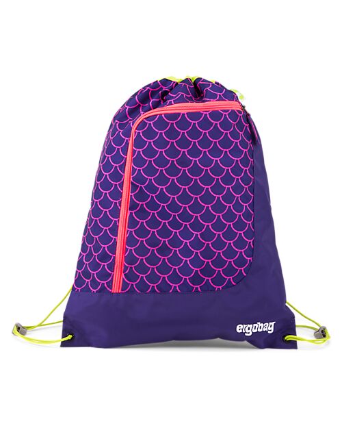 ergobag Sacca Sportiva Prime - Basic - Pearl DiveBear - Realizzata con Bottiglie Riciclate! Sacche e Borse Sportive