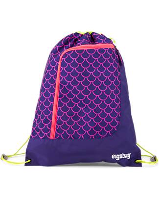 ergobag Sacca Sportiva Prime - Basic - Pearl DiveBear - Realizzata con Bottiglie Riciclate! Zaini Scuola