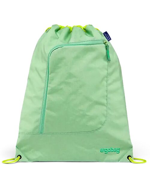 ergobag Sacca Sportiva Prime - Basic - PineBear - Realizzata con Bottiglie Riciclate! Sacche e Borse Sportive