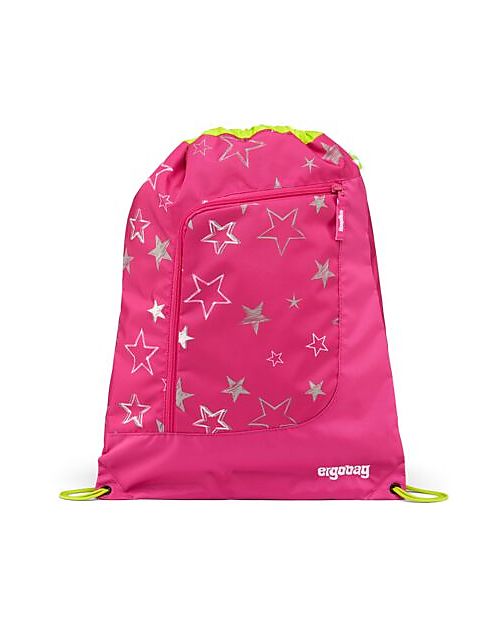 ergobag Sacca Sportiva Prime - Basic - StarlightBear - Realizzata con Bottiglie Riciclate! Sacche e Borse Sportive