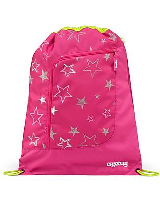 ergobag Sacca Sportiva Prime - Basic - StarlightBear - Realizzata con Bottiglie Riciclate! Sacche e Borse Sportive