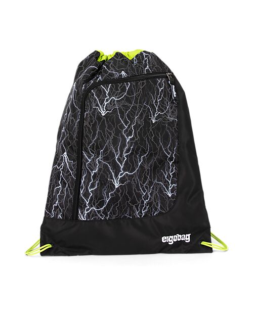 ergobag Sacca Sportiva Prime - Basic - Super ReflectBear - Realizzata con Bottiglie Riciclate! Sacche e Borse Sportive