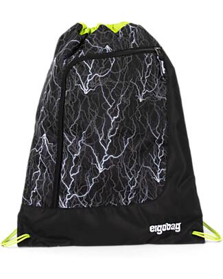 ergobag Sacca Sportiva Prime - Basic - Super ReflectBear - Realizzata con Bottiglie Riciclate! Zaini Scuola