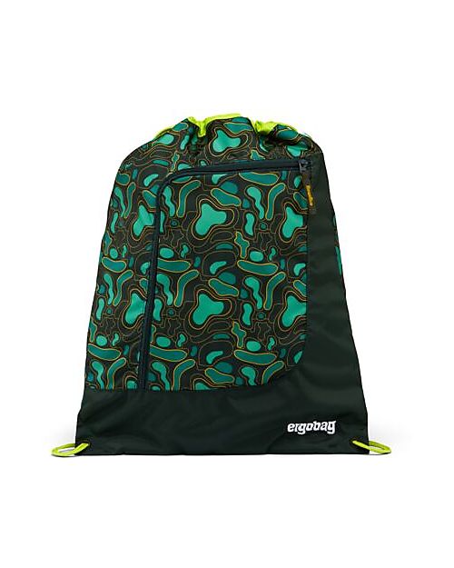 ergobag Sacca Sportiva Prime - Basic - TriBearatops - Realizzata con Bottiglie Riciclate! Sacche e Borse Sportive