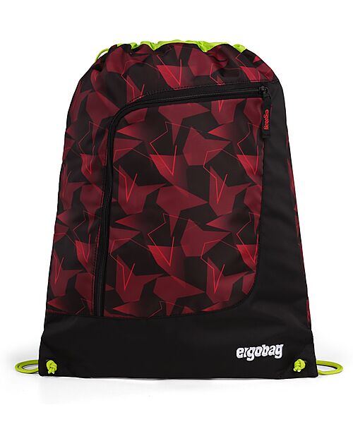 ergobag Sacca Sportiva Prime - Basic - UnstoppBearable - Realizzata con Bottiglie Riciclate! Sacche e Borse Sportive