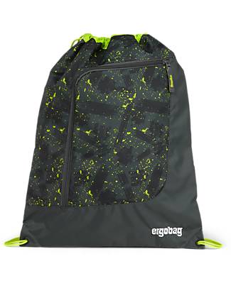 ergobag Sacca Sportiva Prime -HarvestBear - Realizzata con Bottiglie Riciclate! Zaini