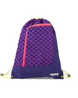 ergobag Sacca Sportiva Prime - Pearl DiveBear- Realizzata con Bottiglie Riciclate! Zaini