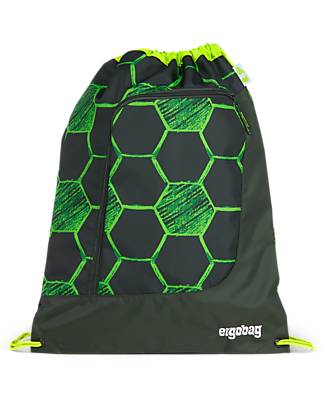 ergobag Sacca Sportiva Prime -StrikeBear - Realizzata con Bottiglie Riciclate! Zaini