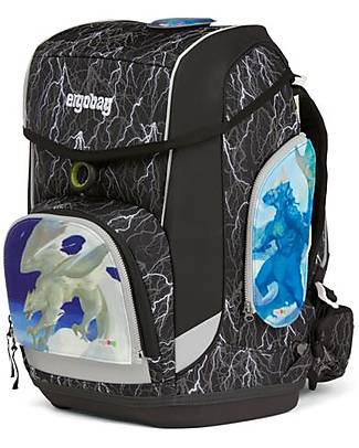ergobag Set di 3 Zippies - Dragons - Personalizza il Tuo Zaino! Zaini