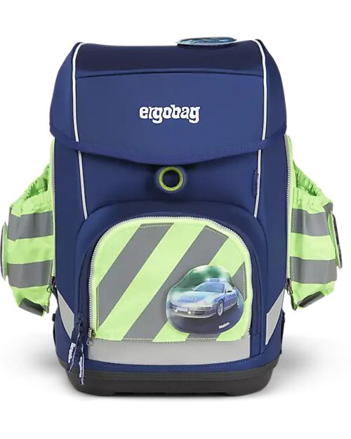 ergobag Set di 3 Zippies - Fluo Side Pocket Zip - Reflective Verde - Personalizza il Tuo Zaino!
 Zaini Scuola