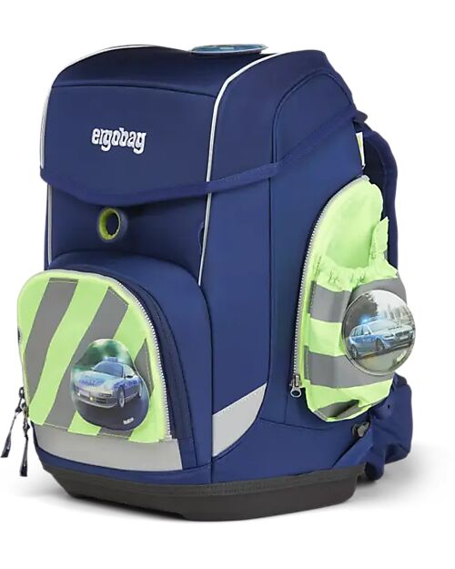 ergobag Set di 3 Zippies - Fluo Side Pocket Zip - Reflective Verde - Personalizza il Tuo Zaino!
 Zaini Scuola
