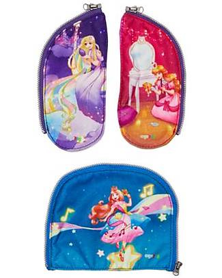 ergobag Set di 3 Zippies - Princess - Personalizza il Tuo Zaino! Zaini