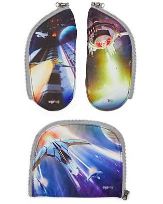 ergobag Set di 3 Zippies - Space - Personalizza il Tuo Zaino! Zaini