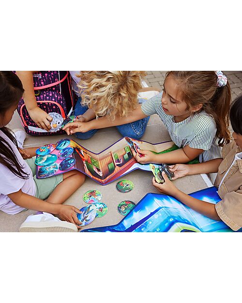 ergobag Set di 5 Kletties - Unicorno - Rinnova e Personalizza il Tuo Zaino Zaini Scuola