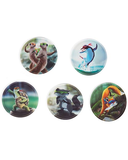 ergobag Set di Klettie -Ninja - Collezionali tutti! Zaini Asilo