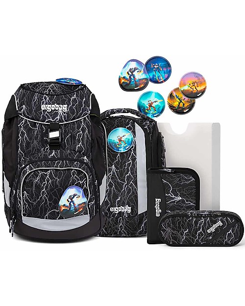 ergobag Set di Klettie -Ninja - Collezionali tutti! Zaini Asilo
