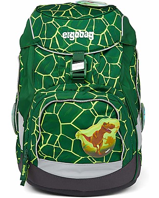 ergobag Set Scuola con Zaino, Astuccio Rigido, Astuccio Morbido, Sacca Sportiva, Portaquaderni e 5 Kletties - BearRex Zaini