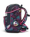 ergobag Set Scuola con Zaino Cubo Light - Astuccio Rigido - Astuccio Morbido - Sacca Sportiva e 5 Kletties - CoralBear Zaini Scuola