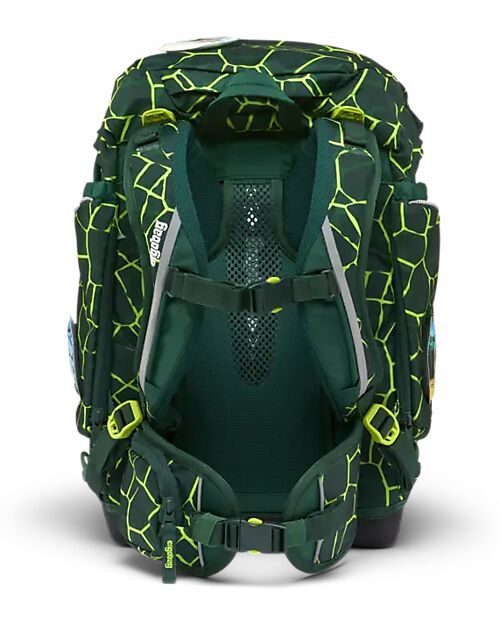 ergobag Set Scuola con Zaino Maxi 24 Litri + Zainetto Sportivo + Astuccio Rigido + Astuccio Morbido + Porta Quaderni A4 + 4 Kletties - BearRex Zaini Scuola