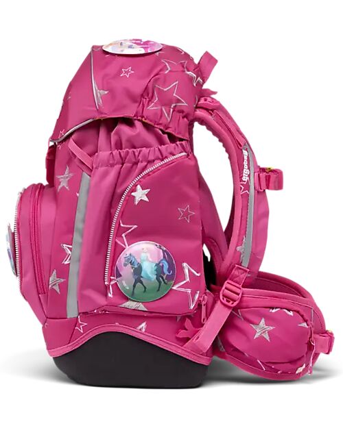 ergobag Set Scuola con Zaino Pack + Zainetto Sportivo + Astuccio Rigido + Astuccio Morbido + Porta Quaderni A4 + 4 Kletties - StarlightBear Zaini Scuola