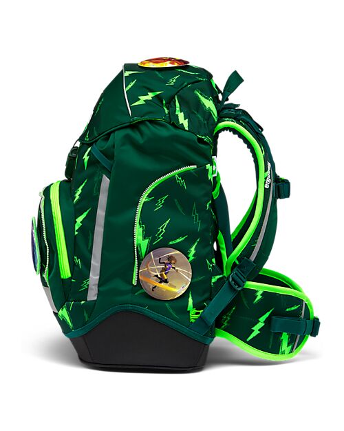 ergobag Set Scuola con Zaino Prime + Astuccio + Porta Quaderni + 4 Kletties - Beartastic Zaini Scuola