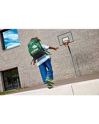 ergobag Set Scuola con Zaino Prime + Astuccio + Porta Quaderni + 4 Kletties - Beartastic Zaini Scuola