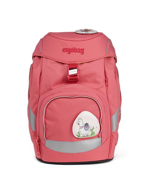 ergobag Set Scuola con Zaino Prime + Astuccio + Porta Quaderni + 4 Kletties - Lamas in BearJamas Zaini Scuola