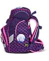 ergobag Set Scuola con Zaino Prime + Astuccio + Porta Quaderni + 4 Kletties - Pearl DiveBear Zaini Scuola