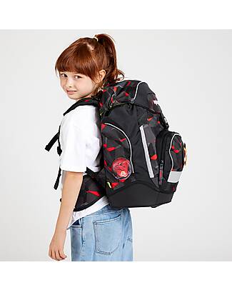 ergobag Set Scuola con Zaino Prime + Astuccio + Porta Quaderni + 4 Kletties - TaekBeardo Zaini Scuola