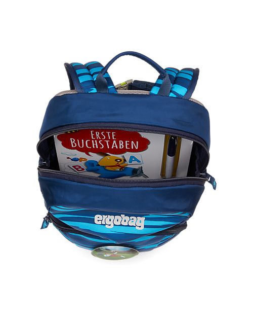 ergobag Zaino Ergonomico Ease Grande - Striker - Adatto per la Scuola Materna Zaini Asilo