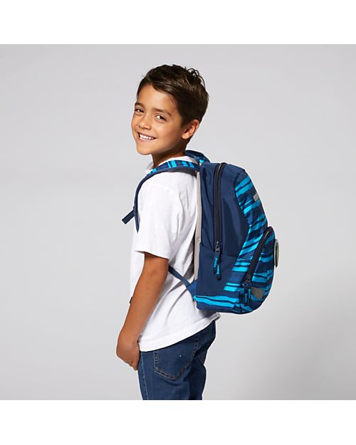 ergobag Zaino Ergonomico Ease Grande - Striker - Adatto per la Scuola Materna Zaini Asilo