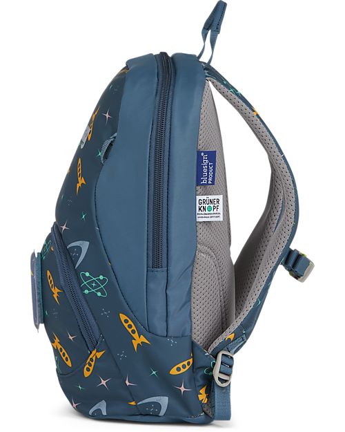 ergobag Zaino Ergonomico Ease Piccolo - Skyrocket - Adatto per la Scuola Materna Zaini Asilo