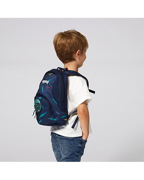 ergobag Zaino Ergonomico Ease Piccolo - Speedy - Adatto per la Scuola Materna Zaini Asilo