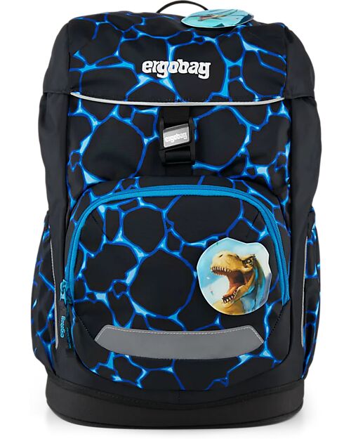ergobag Zaino Ergonomico Flex - Bearassic Garden - Adatto per le Elementari Zaini Scuola
