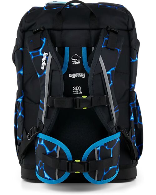 ergobag Zaino Ergonomico Flex - Bearassic Garden - Adatto per le Elementari Zaini Scuola