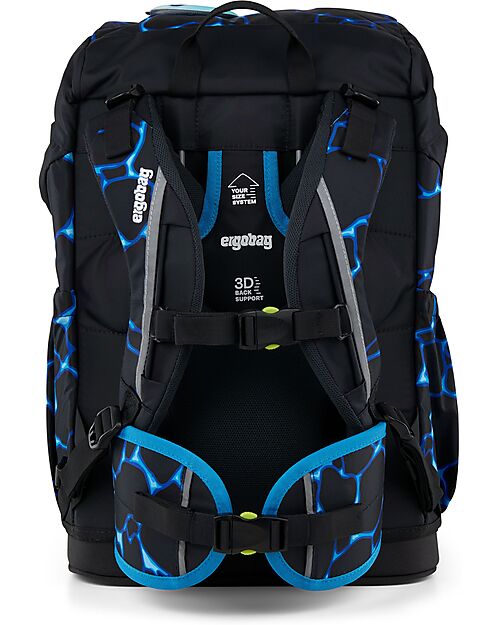 ergobag Zaino Ergonomico Flex - Bearassic Garden - Adatto per le Elementari Zaini Scuola
