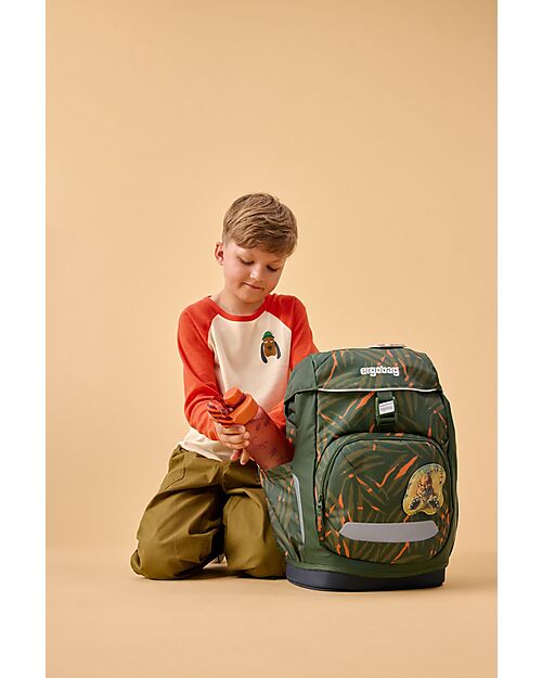 ergobag Zaino Ergonomico Flex - ExBeardition - Adatto per le Elementari Zaini Scuola